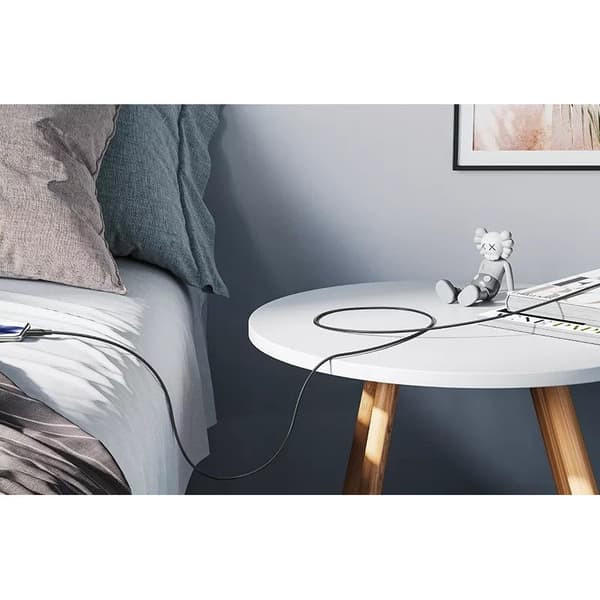 USB-C 25W PD telefonoplader + USB-C kabel 2m sort
