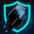 Miniatyrbilde 3 av 3: USB-C 20W Power Delivery telefonlader, svart