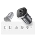 Miniatyrbillede 5 af 7: USB-C USB 24W Power Delivery Quick Charge billader, grå