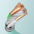 Miniatyrbilde 7 av 8: Kabel USB - USB-C 2,4A 1,2 m hvit
