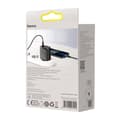 Miniatyrbillede 2 af 4: Kompakt hurtig vægoplader 2x USB USB-C 30W 3A PD QC sort