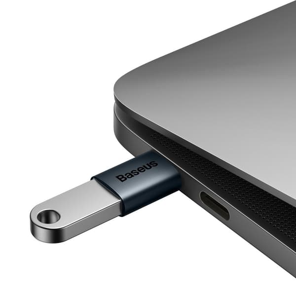 Ingenuity Series USB-C til USB-A-adapter blå