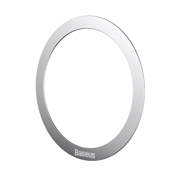 Halo Series magnetisk telefonring SETT med 2, sølv