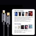 Miniatyrbillede 5 af 6: Flettet kabel til iPhone USB-C - Lightning PD 20W 2m blå