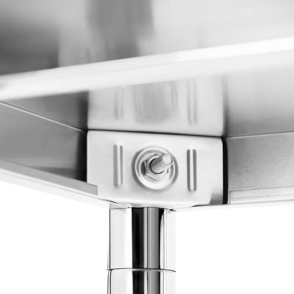 Metal catering lagerhylde op til 200 kg 70 x 60 x 180 cm
