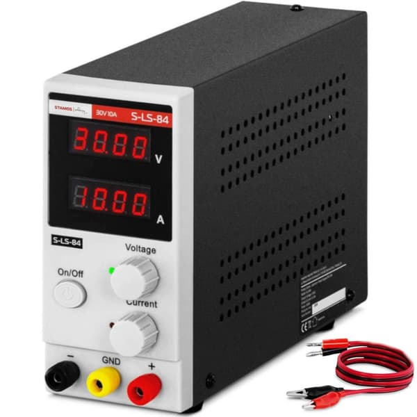 Laboratorieservice strömförsörjning 0-30 V 0-10 A 300 W