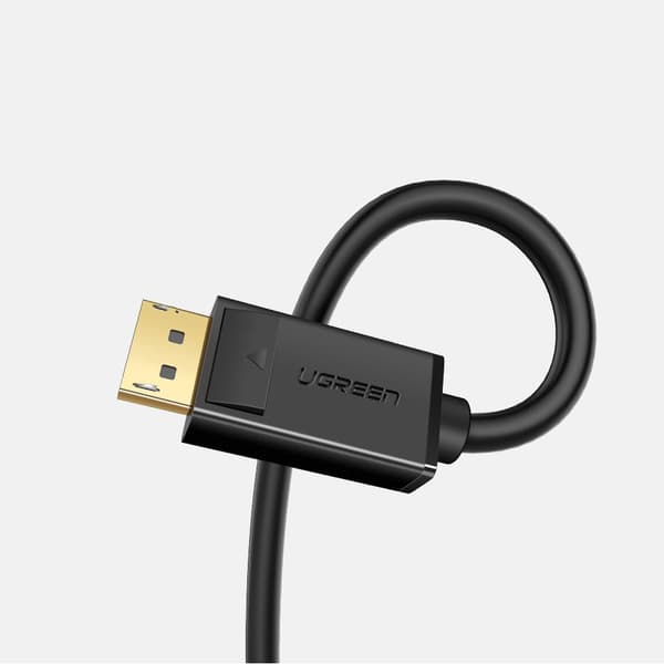 DisplayPort 1.2 4K kabel 2m sort
