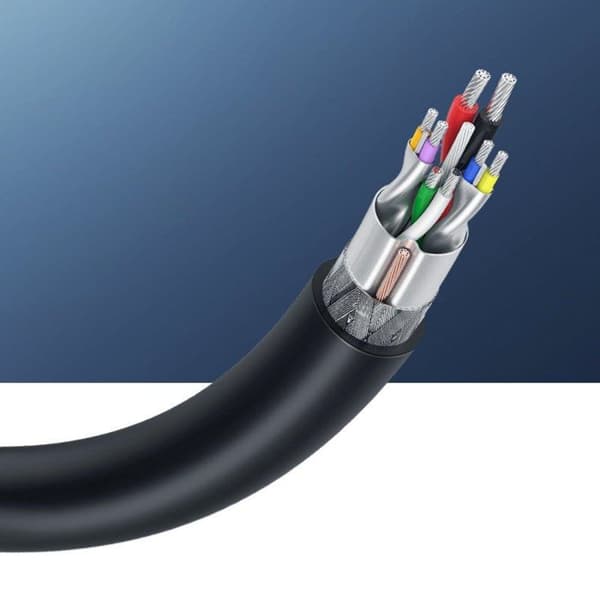 USB 3.0-kabel, 2m, grå