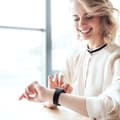 Miniatyrbillede 6 af 6: Rembåndsarmbånd til Apple Watch 3/4/5/6/SE 38-40 mm Slip-Thru Sort
