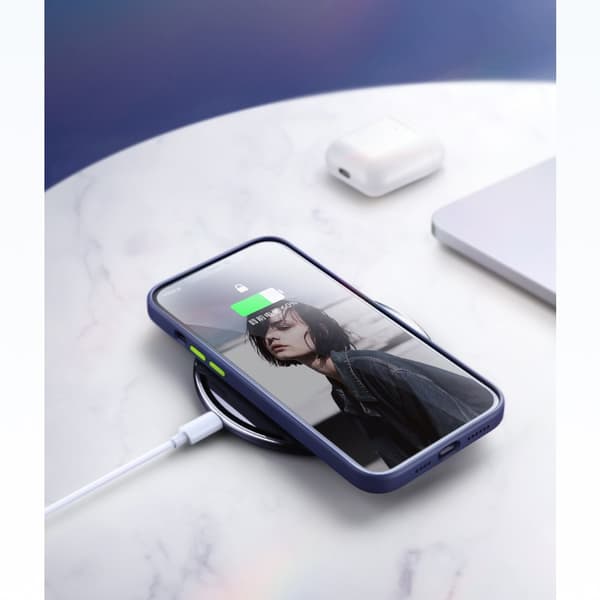 Beskyttelsesveske til iPhone 12 mini Color Series svart