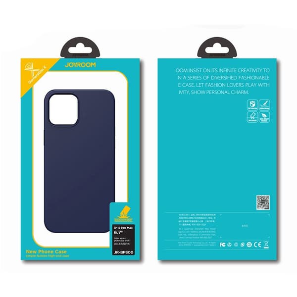 Beskyttelsesdeksel til iPhone 12 Pro Max Color Series blå