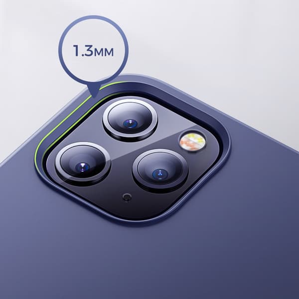 Beskyttelsesdeksel til iPhone 12 Pro Max Color Series blå