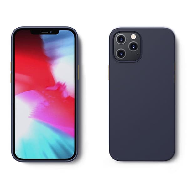 Beskyttelsesdeksel til iPhone 12 Pro Max Color Series blå