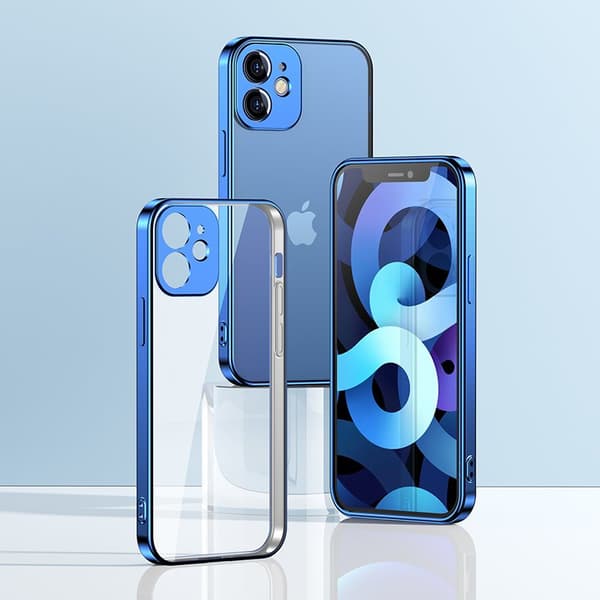 Ultratynn gjennomsiktig deksel til iPhone 12 Pro Max gjennomsiktig