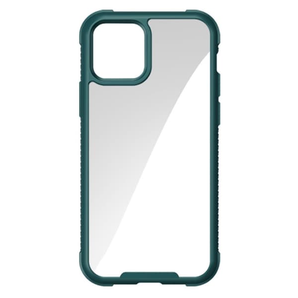 Pansret, holdbart etui til iPhone 12 mini Fregate Series, grøn