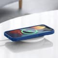 Miniatyrbilde 6 av 6: Gummi fleksibelt silikondeksel til iPhone 13 Pro Max blå