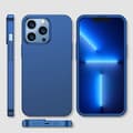 Miniatyrbillede 6 af 6: Cover til iPhone 13 Pro Max, bag- og frontcover + hærdet glas, blå