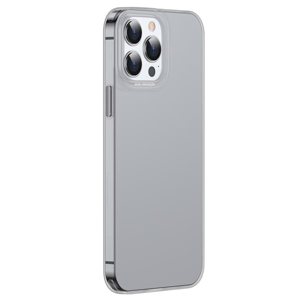 Gjennomsiktig gel iPhone 13 Pro Simple Series deksel svart