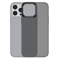 Miniatyrbilde 1 av 8: Gjennomsiktig gel iPhone 13 Pro Simple Series deksel svart