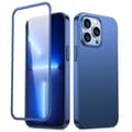Miniatyrbilde 1 av 5: Deksel til iPhone 13 Pro, bak- og frontdeksel + herdet glass, blå