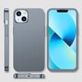 Miniatyrbillede 7 af 8: Cover til iPhone 13, bag- og frontcover + hærdet glas, grå
