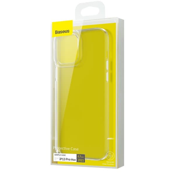 iPhone 13 Pro Max Simple Series Cover Transparent Gel Cover