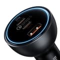Miniatyrbillede 5 af 7: Hurtig USB biloplader USB-C 160W PPS Quick Charge 5 PD grå