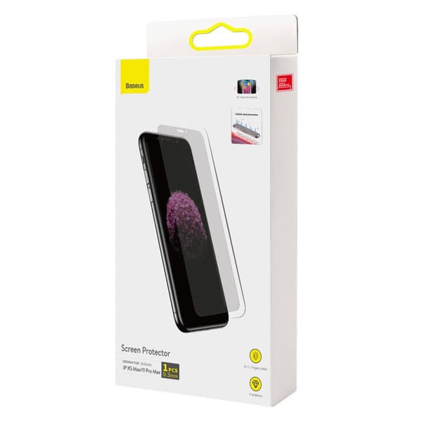 Karkaistu lasi iPhone 11 Pro Max / iPhone XS Max + asennusasennoittimelle