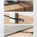 Miniatyrbild 2 av 7: Platt RJ45 Ethernet Cat. LAN patch sladd. 6 0,5m svart