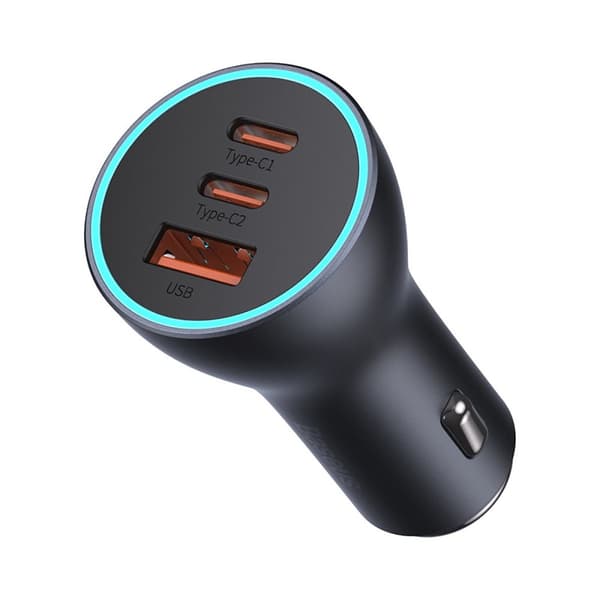 Golden Contactor Pro USB + 2x USB-C 65W billader mørkegrå