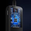 Miniatyrbild 3 av 6: HUB USB-A-portdelare - 4x USB 3.2 Gen 1 svart