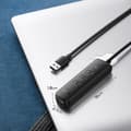 Miniatyrbild 5 av 6: HUB USB-A-portdelare - 4x USB 3.2 Gen 1 svart