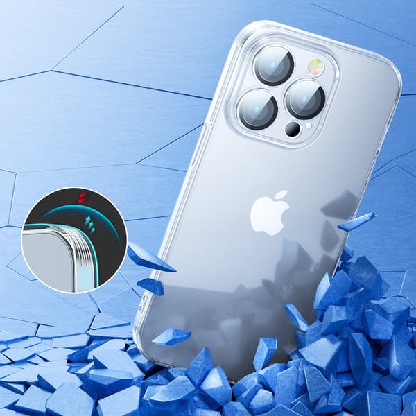 Cover iPhone 14 cover cover med kamera cover gennemsigtig 14Q