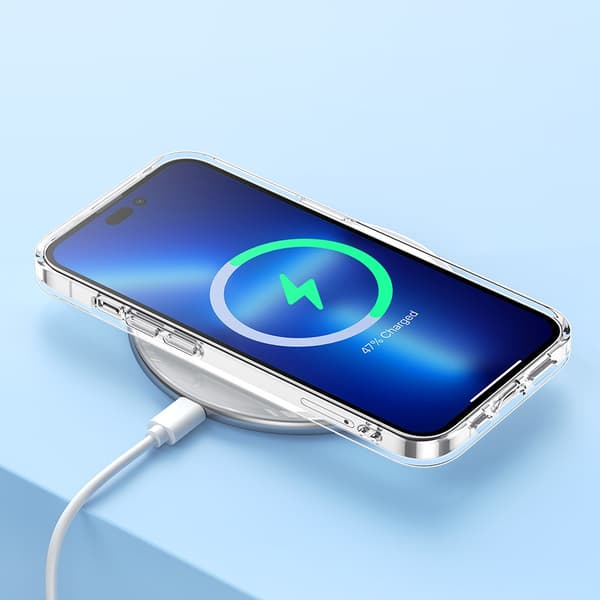 Joustava kotelo iPhone 14 Pro Maxille kestävä suojakotelo läpinäkyvä 14X