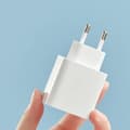 Miniatyrbillede 6 af 7: Xiaomi Travel Charger Combo USB / USB-C 33W PD hurtigoplader hvid