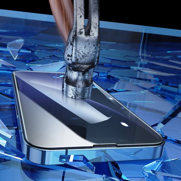 Fuldskærms hærdet glas med monteringsramme til iPhone 14 Plus 6.7''