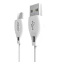 Miniatyrbilde 1 av 7: USB-kabel - USB-C 2.1A 1m hvit