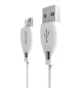 Miniatyrbillede 1 af 8: USB kabel - micro USB 2.4A 2m hvid