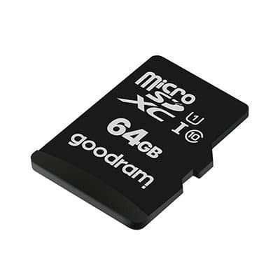 Mikrokort 64GB micro SD XC UHS-I klasse 10 minnekort + SD-adapter