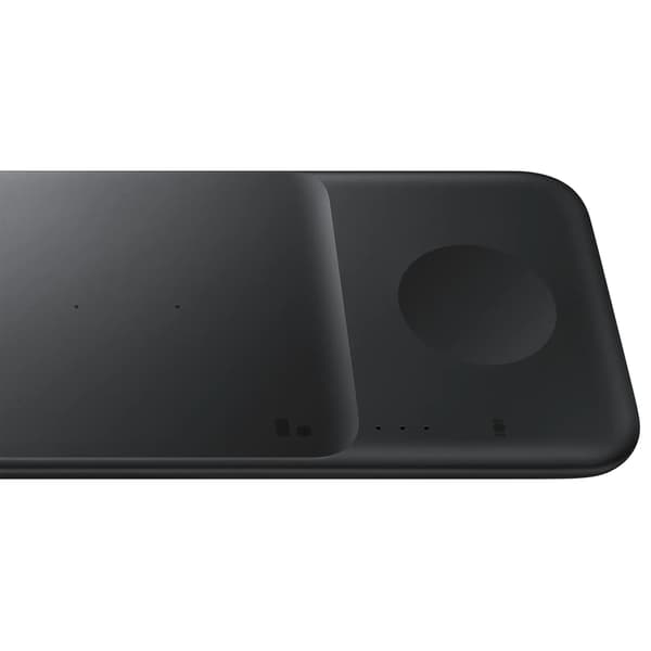 TRIO ladestasjon for Galaxy Watch-telefoner, TWS-hodetelefoner + USB-C-kabel, svart