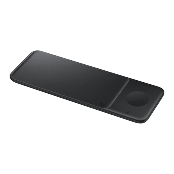 TRIO ladestasjon for Galaxy Watch-telefoner, TWS-hodetelefoner + USB-C-kabel, svart