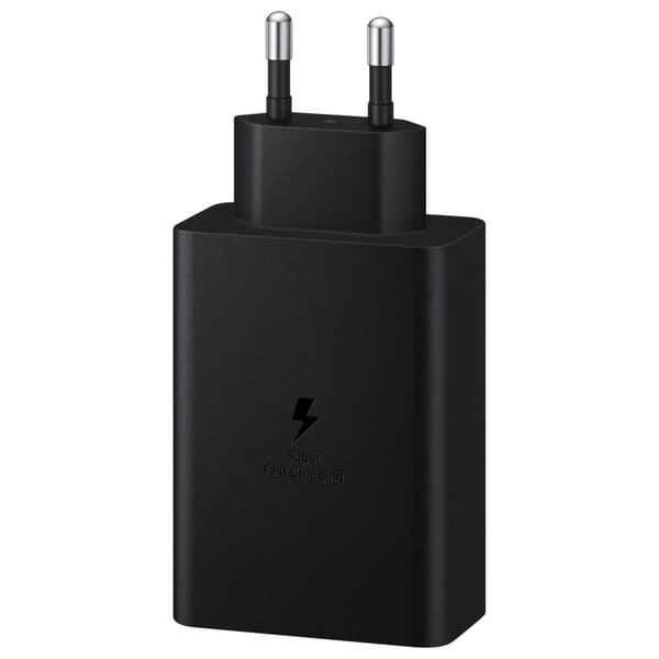 Verkkolaturi 2x USB-C ja 1x USB PPS PD 65W QC 3.0 AFC FCP musta
