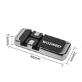 Miniatyrbillede 3 af 7: Selvklæbende magnetisk telefonholder med kabelorganisator, sort