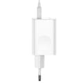 Pikkukuva 4 / 8: Seinälaturi, virtalähde USB Quick Charge 3.0 -kaapelille, valkoinen