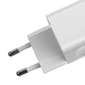 Pikkukuva 7 / 8: Seinälaturi, virtalähde USB Quick Charge 3.0 -kaapelille, valkoinen