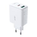 Miniatyrbillede 1 af 3: USB-C USB 32W vægoplader PPS PD QC 3.0 AFC FCP hvid