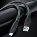 Miniatyrbillede 7 af 7: Telefonkabel USB - USB-C 3A 1,2m sort