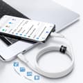 Miniatyrbilde 5 av 6: Telefonkabel USB-C 60W 20V 3A 1,2m hvit