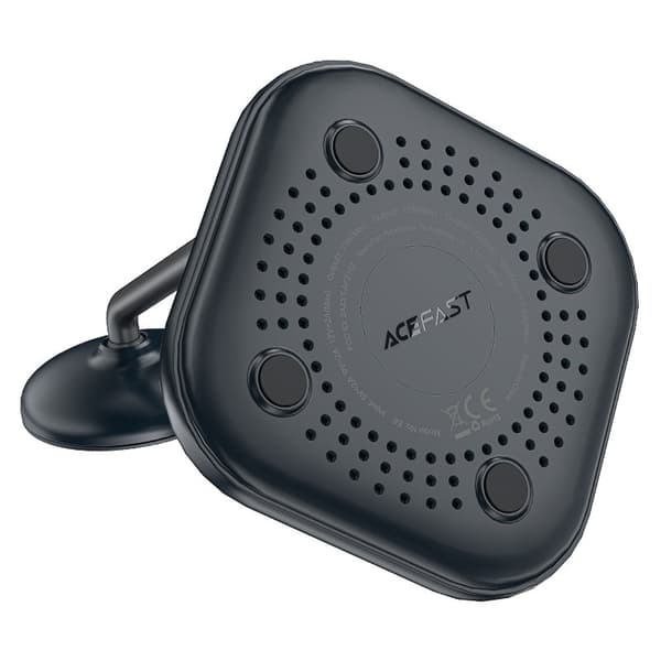 2in1 Qi 15W langaton laturi ja teline iPhonelle ja Apple AirPods E6 mustalle
