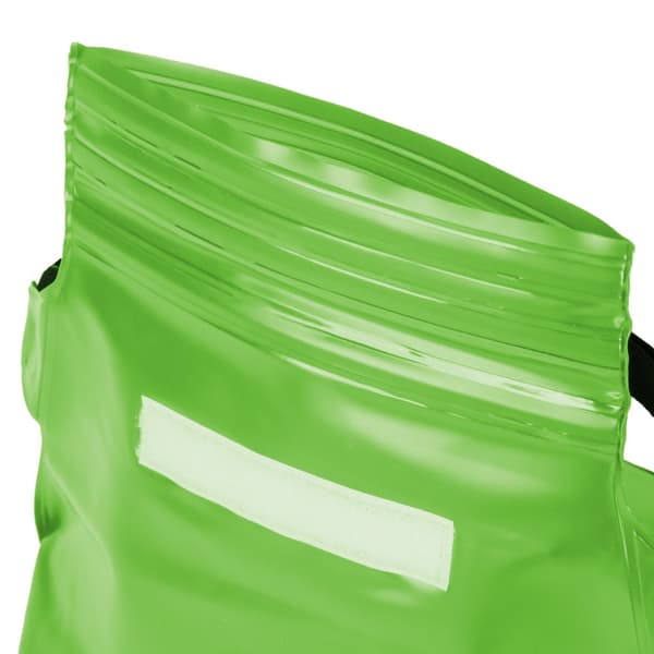 Vandtæt PVC taljetaske til telefon, dokumenter, Outdoor - grøn